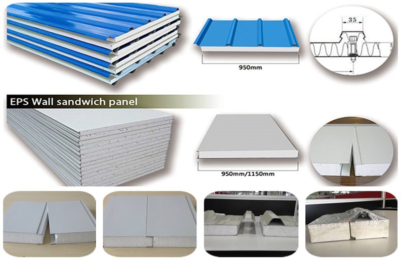 wall/roof foam sandwich panels