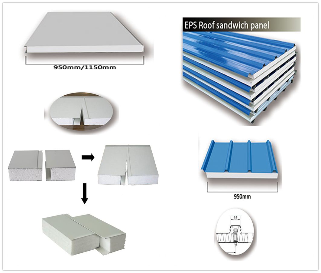 sandwich pansl for steel constructure