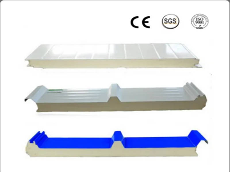 PU sandwich roof panels