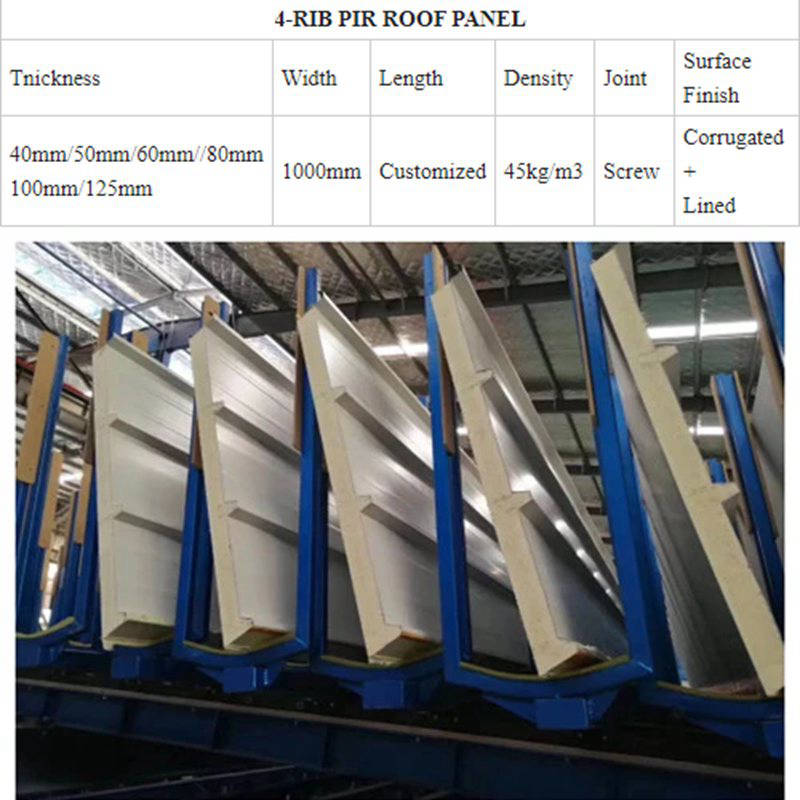  pu sandwich panel for roof 