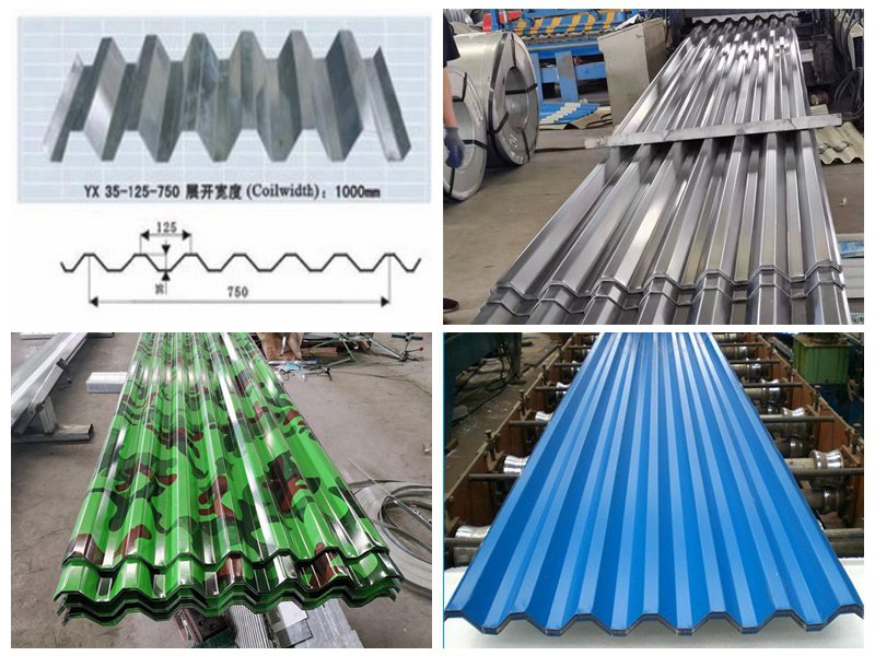 750 corrugated deck sheet