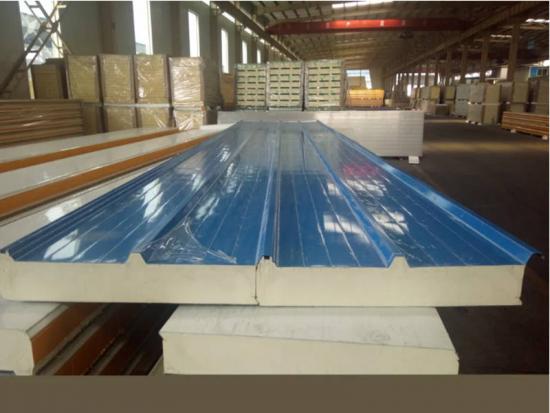 PU Sandwich panel for steel structure