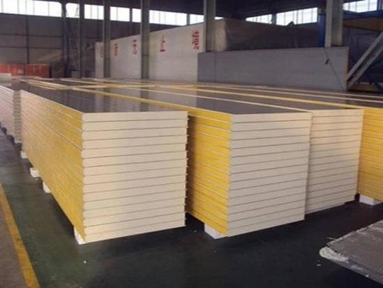 PU 50mm  color steel sandwich panel for roof