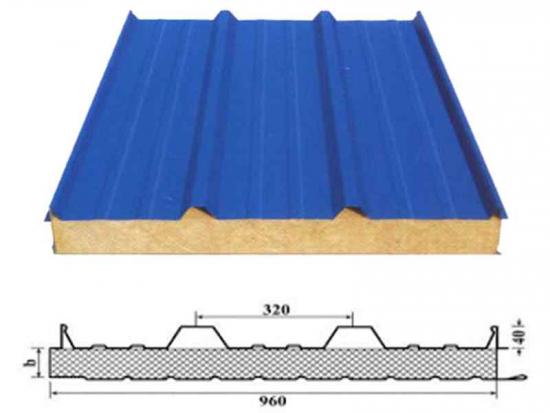 insulated sandwich panels for roof and wall