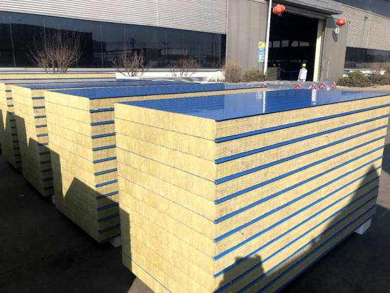 rockwool sandwich panels for building