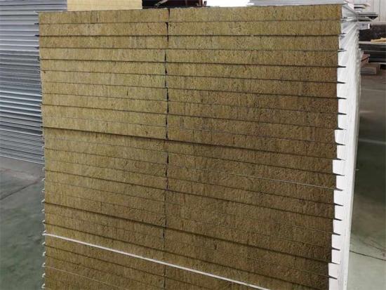 rockwool sandwich wall panel for house