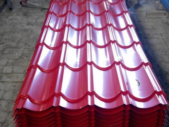 color corrugated roofing sheet for building