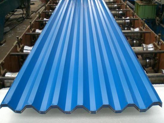 750mm GI decking steel sheet