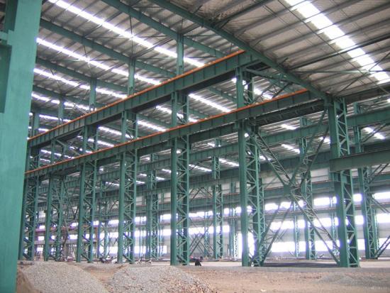 Prefab Steel Structure Factory Warehouse Prefab with C/Z purlin