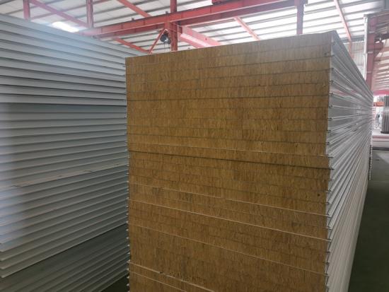 Expandable Insulation Rockwool Sandwich Panel Building Material