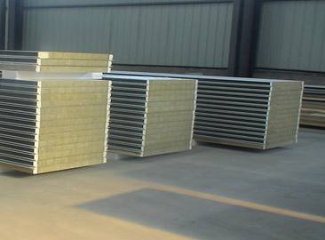 PU edged rockwool sandwich panel 